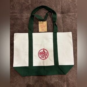 Trader Joe's Canvas Tote Bag - Green